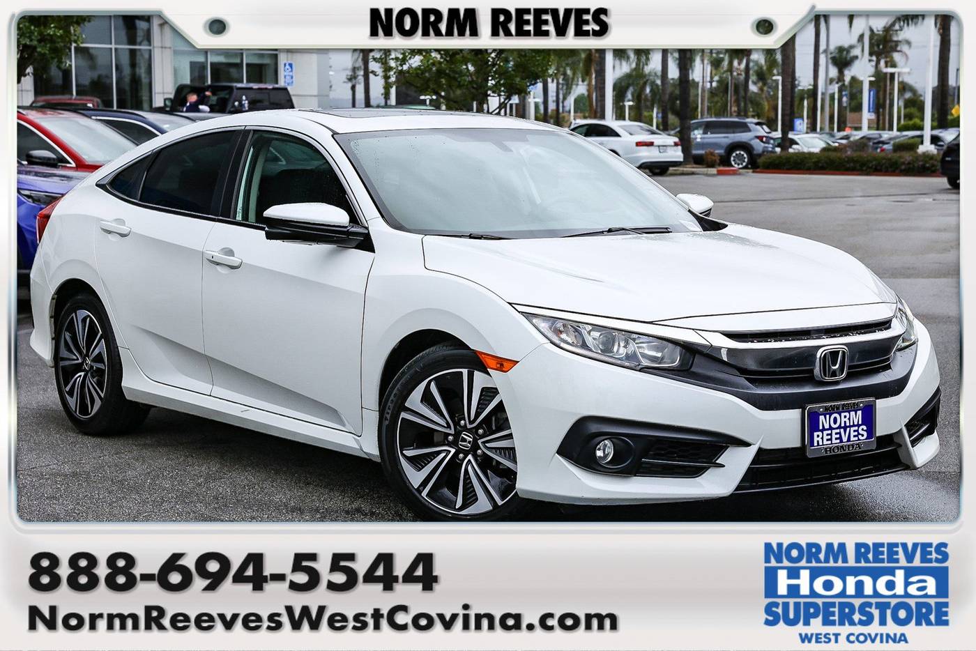 2017 Honda Civic EX-T — Sedan — 86,290 mi — West Covina, CA