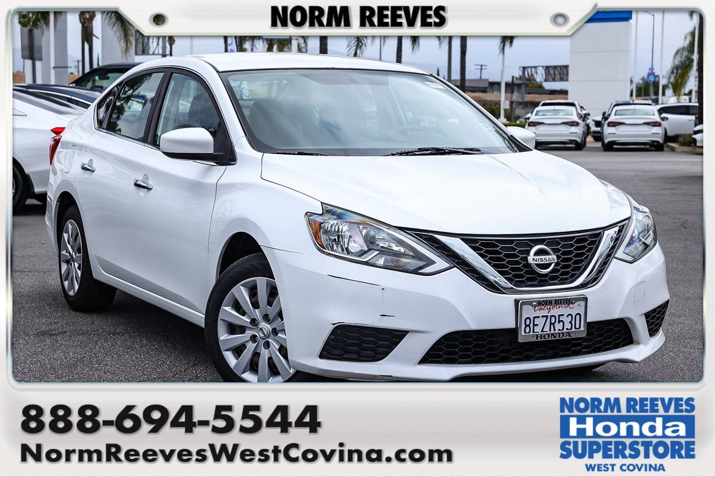 2016 Nissan Sentra S — Sedan — 123,655 mi — West Covina, CA