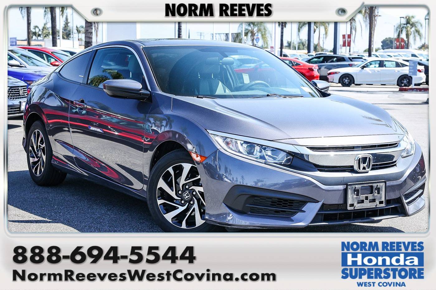 2017 Honda Civic LX-P — Coupe — 51,004 mi — West Covina, CA