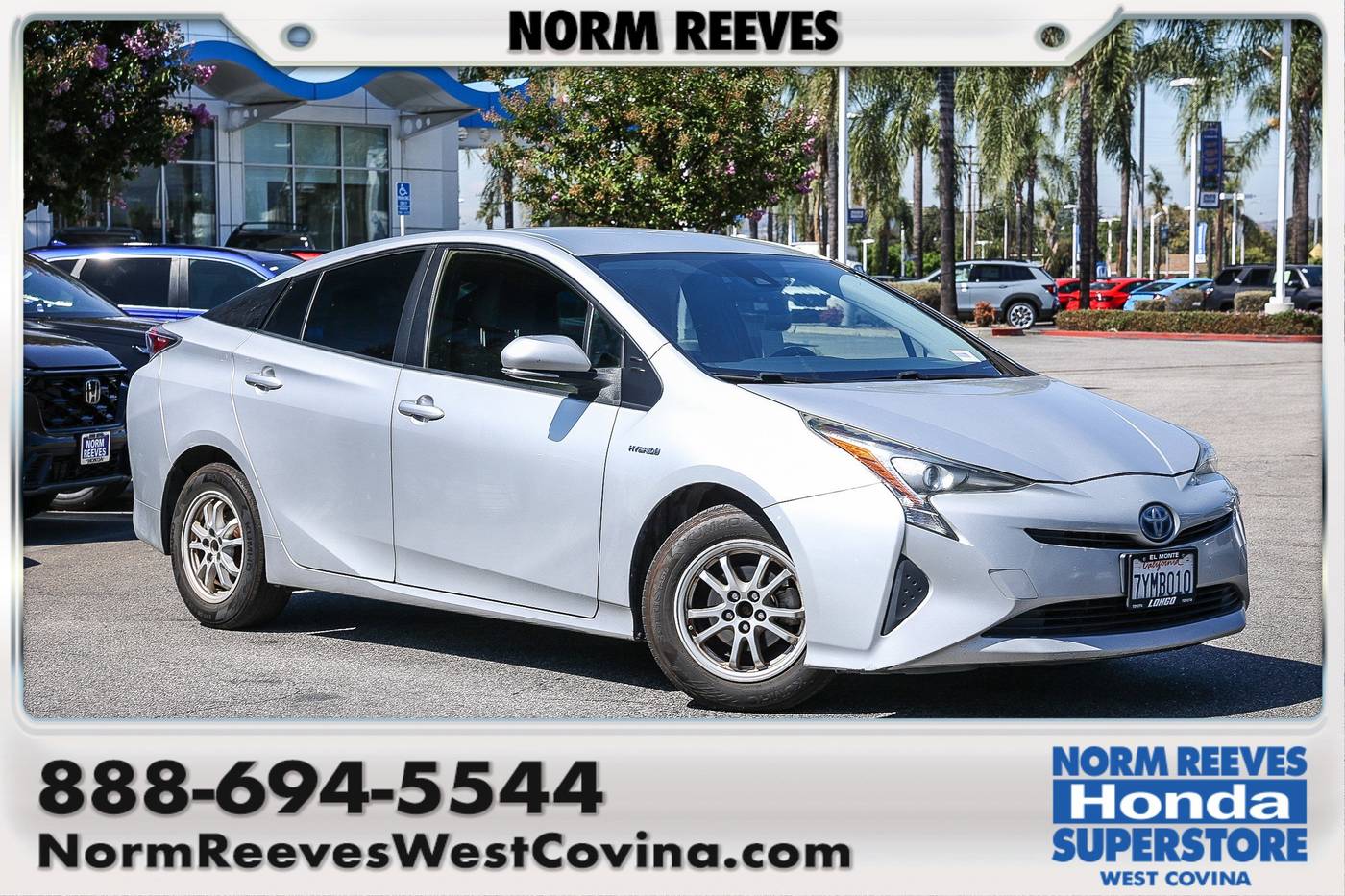 2017 Toyota Prius Two — Hatchback — 273,457 mi — West Covina, CA