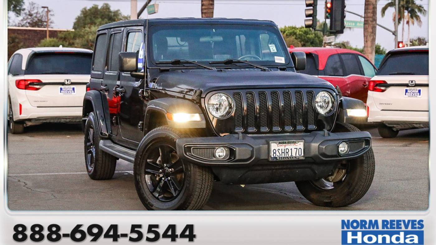 2020 Jeep Wrangler Sahara Altitude — SUV — 45,307 mi — West Covina, CA