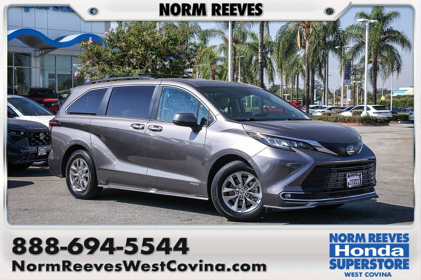 2021 Toyota Sienna XLE — Minivan — 67,388 mi — West Covina, CA