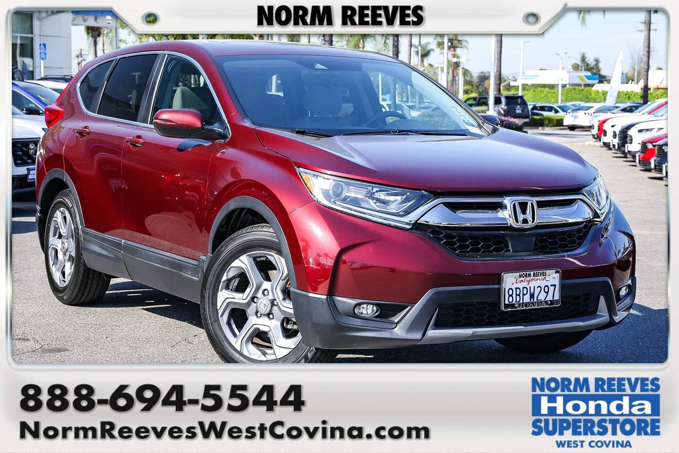 2018 Honda CR-V EX-L — SUV — 36,605 mi — West Covina, CA