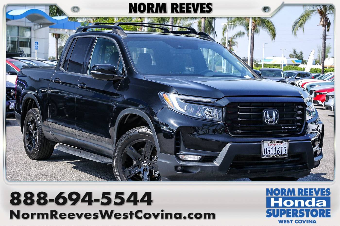 2023 Honda Ridgeline Black Edition — Pickup Truck — 29,511 mi — West Covina, CA