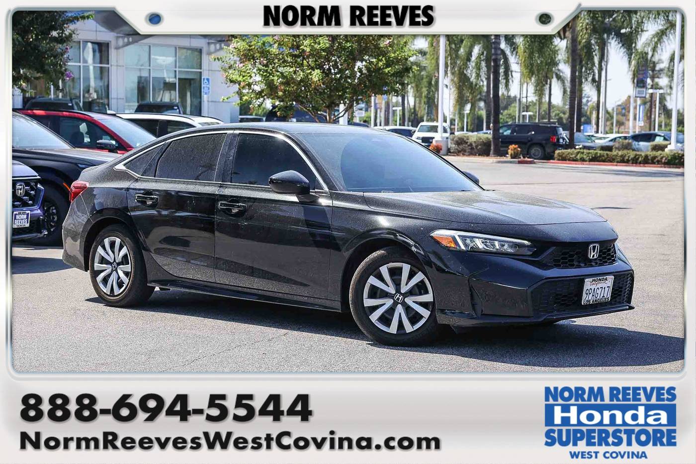 2025 Honda Civic LX — Sedan — 17,696 mi — West Covina, CA
