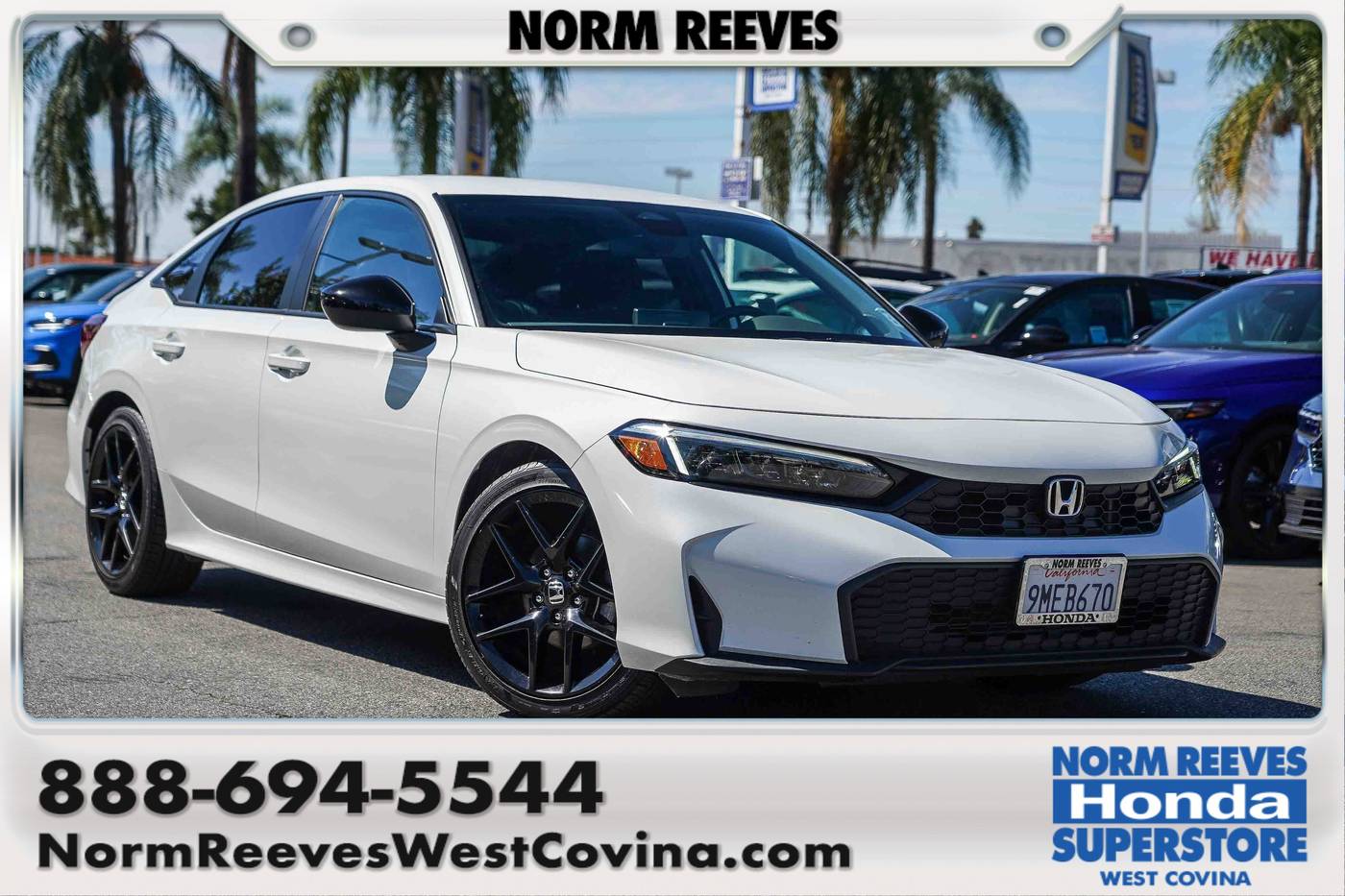 2025 Honda Civic Sport — Sedan — 24,692 mi — West Covina, CA