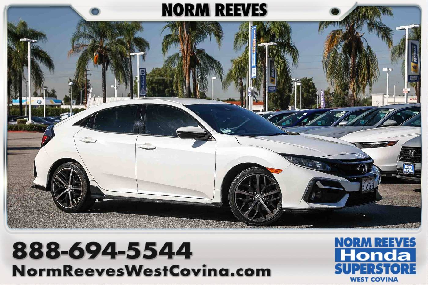 2021 Honda Civic Sport — Hatchback — 48,950 mi — West Covina, CA