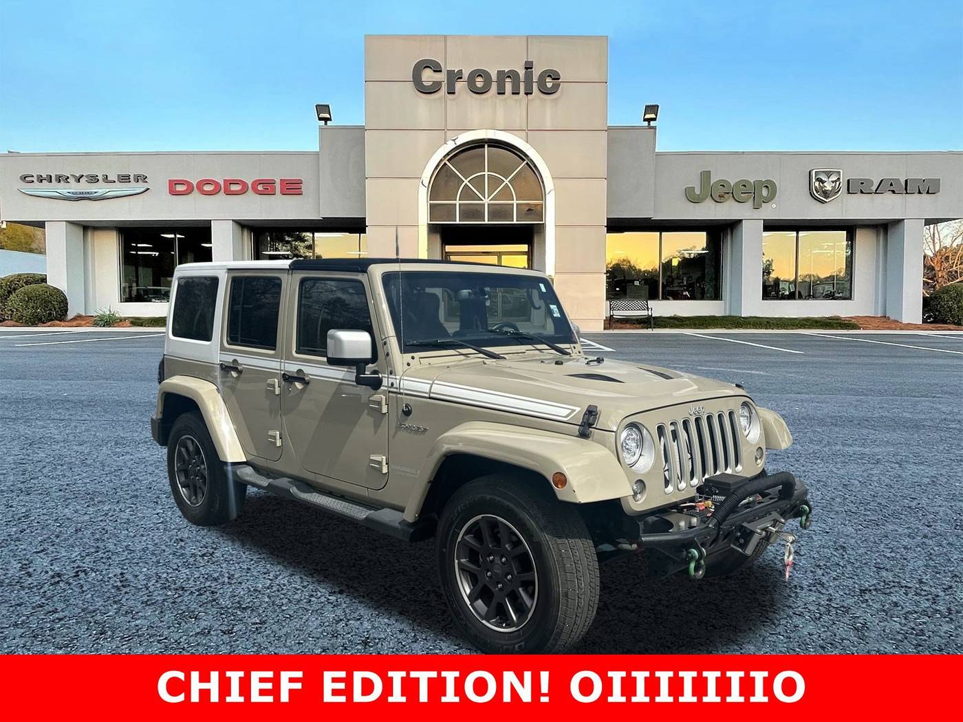 2017 Jeep Wrangler Chief Edition — SUV — 115,522 mi — Griffin, GA