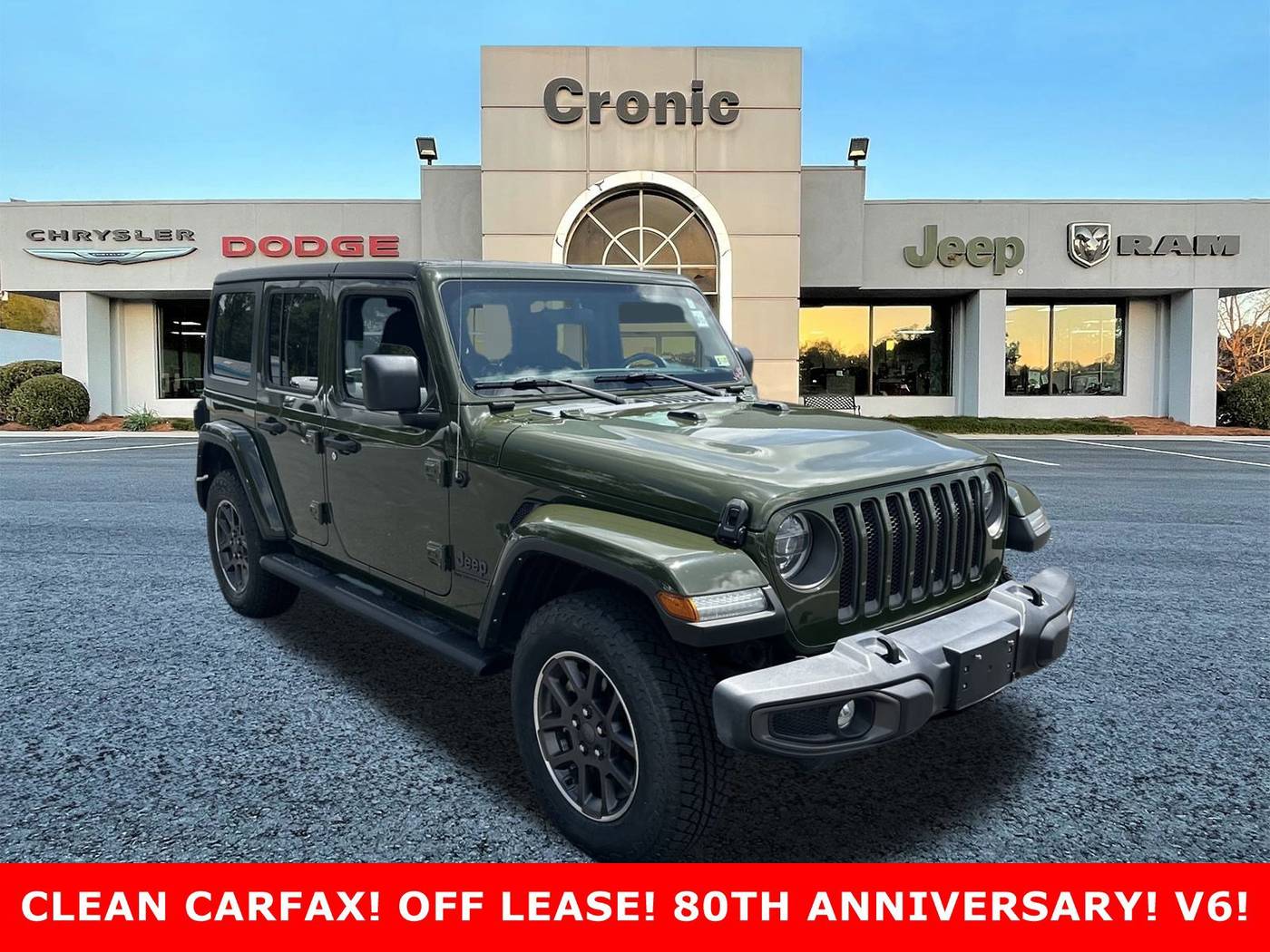 2021 Jeep Wrangler 80th Anniversary — SUV — 43,128 mi — Griffin, GA