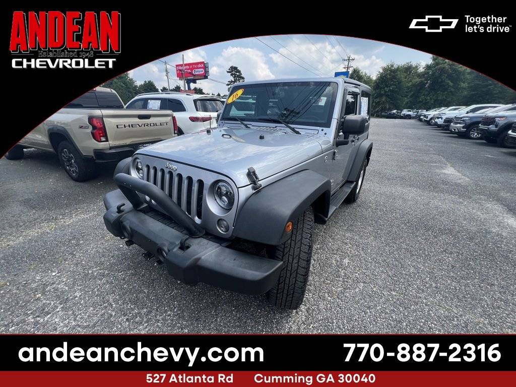 2016 Jeep Wrangler Sport — SUV — 62,613 mi — Cumming, GA