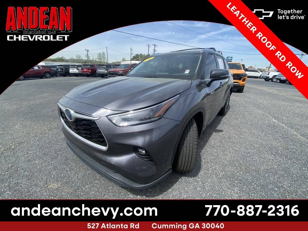 2021 Toyota Highlander Hybrid XLE — SUV — 70,994 mi — Cumming, GA