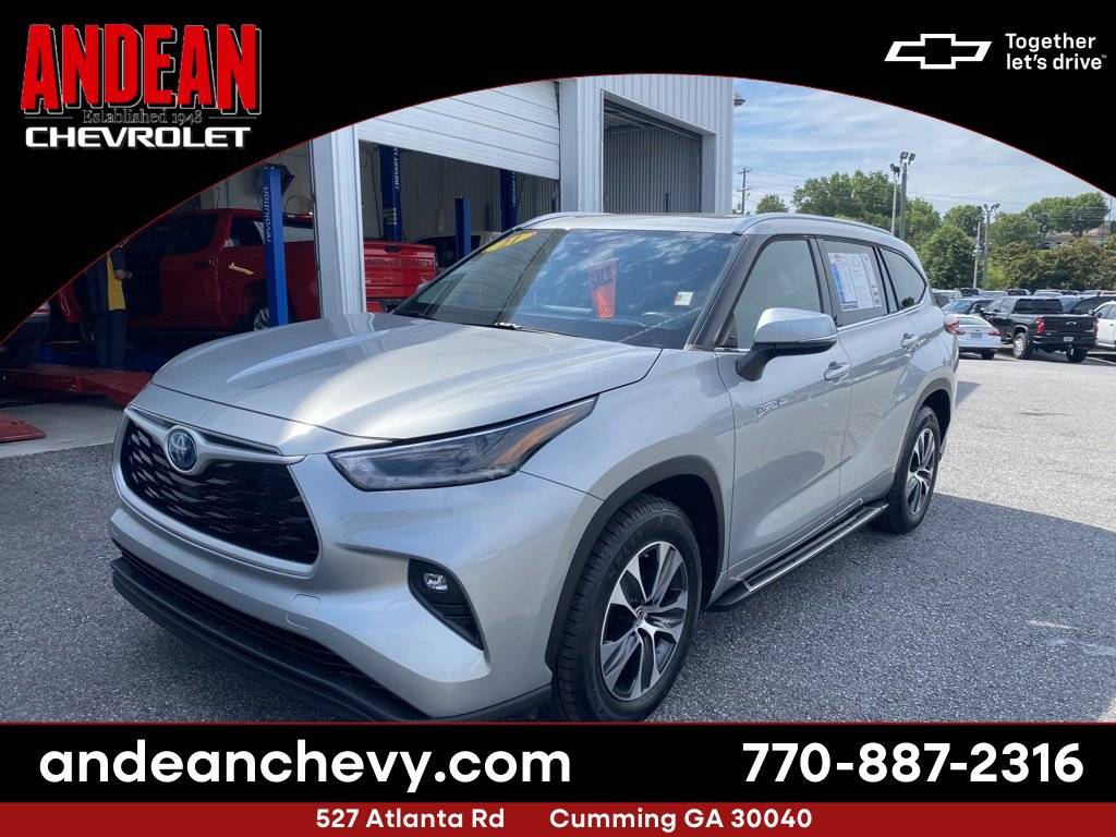 2021 Toyota Highlander Hybrid XLE — SUV — 86,058 mi — Cumming, GA