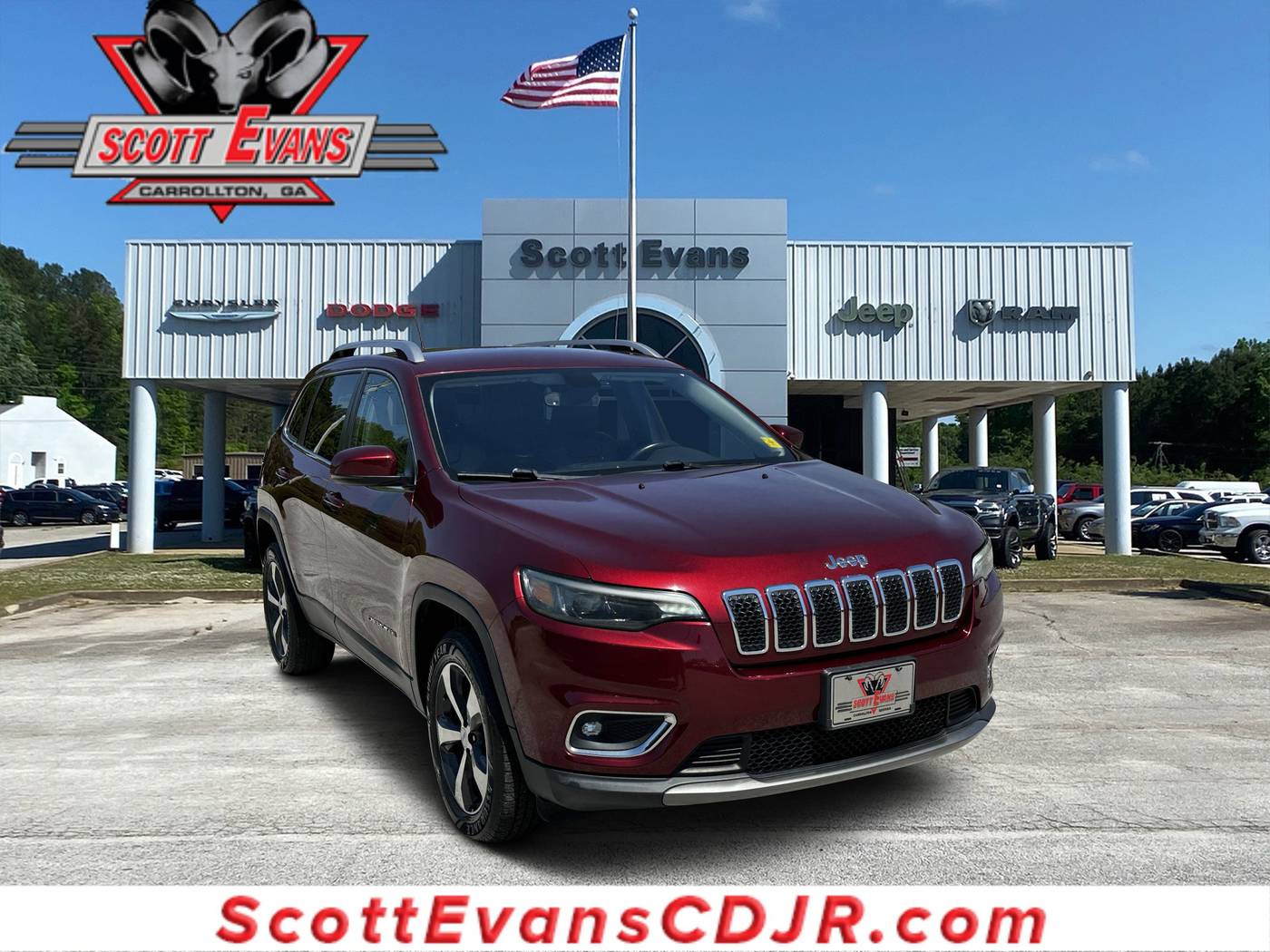 2019 Jeep Cherokee Limited — SUV — 86,618 mi — Carrollton, GA