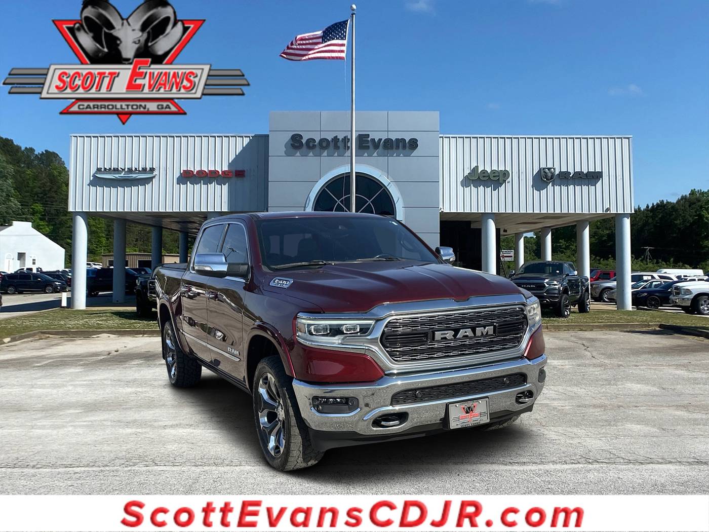 2022 Ram 1500 Limited — Pickup Truck — 49,125 mi — Carrollton, GA