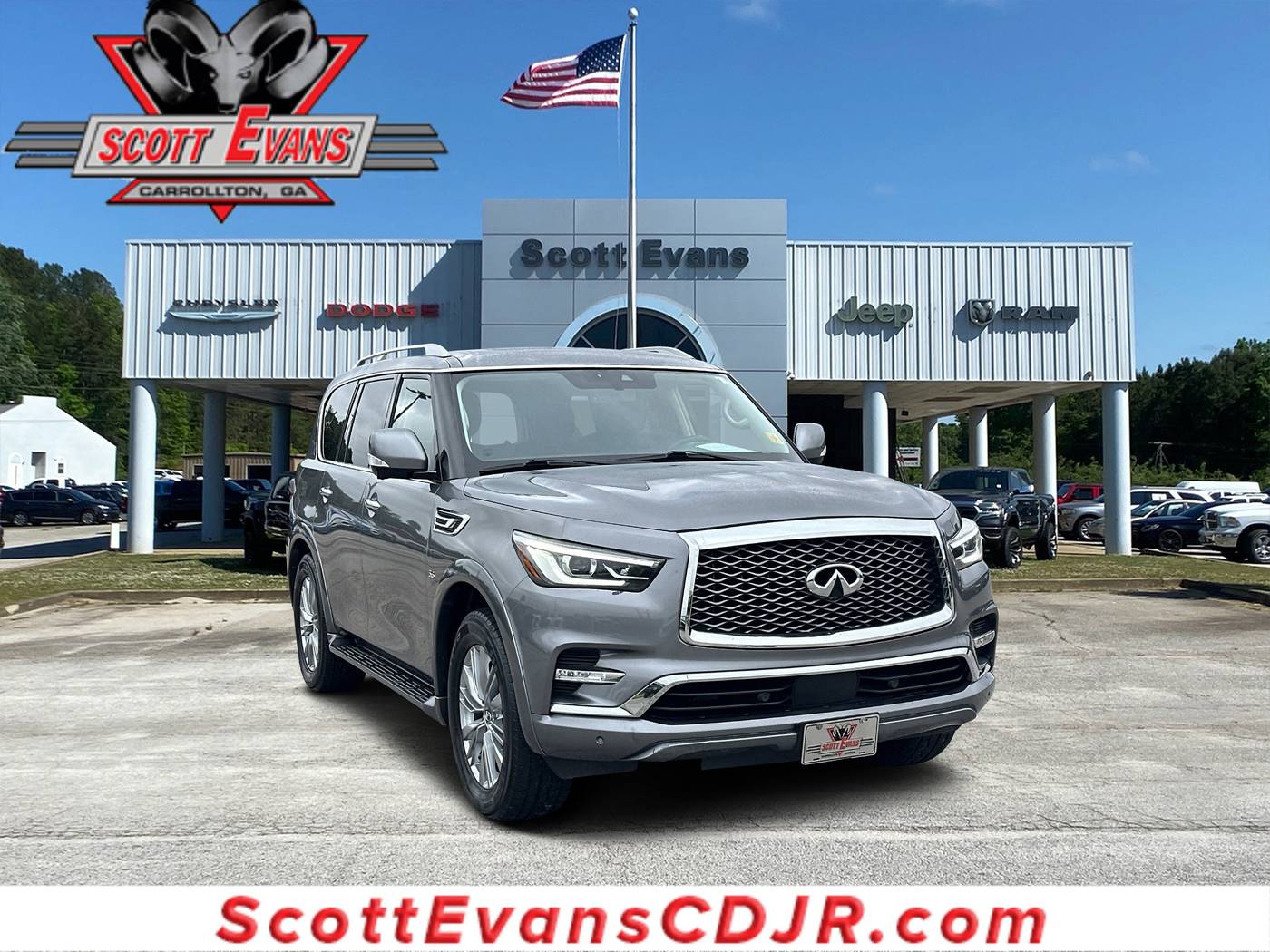 2020 INFINITI QX80 LUXE — SUV — 140,709 mi — Carrollton, GA