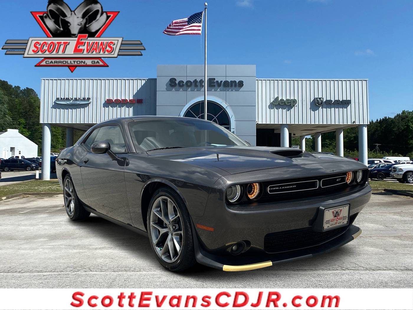 2022 Dodge Challenger GT — Coupe — 44,536 mi — Carrollton, GA