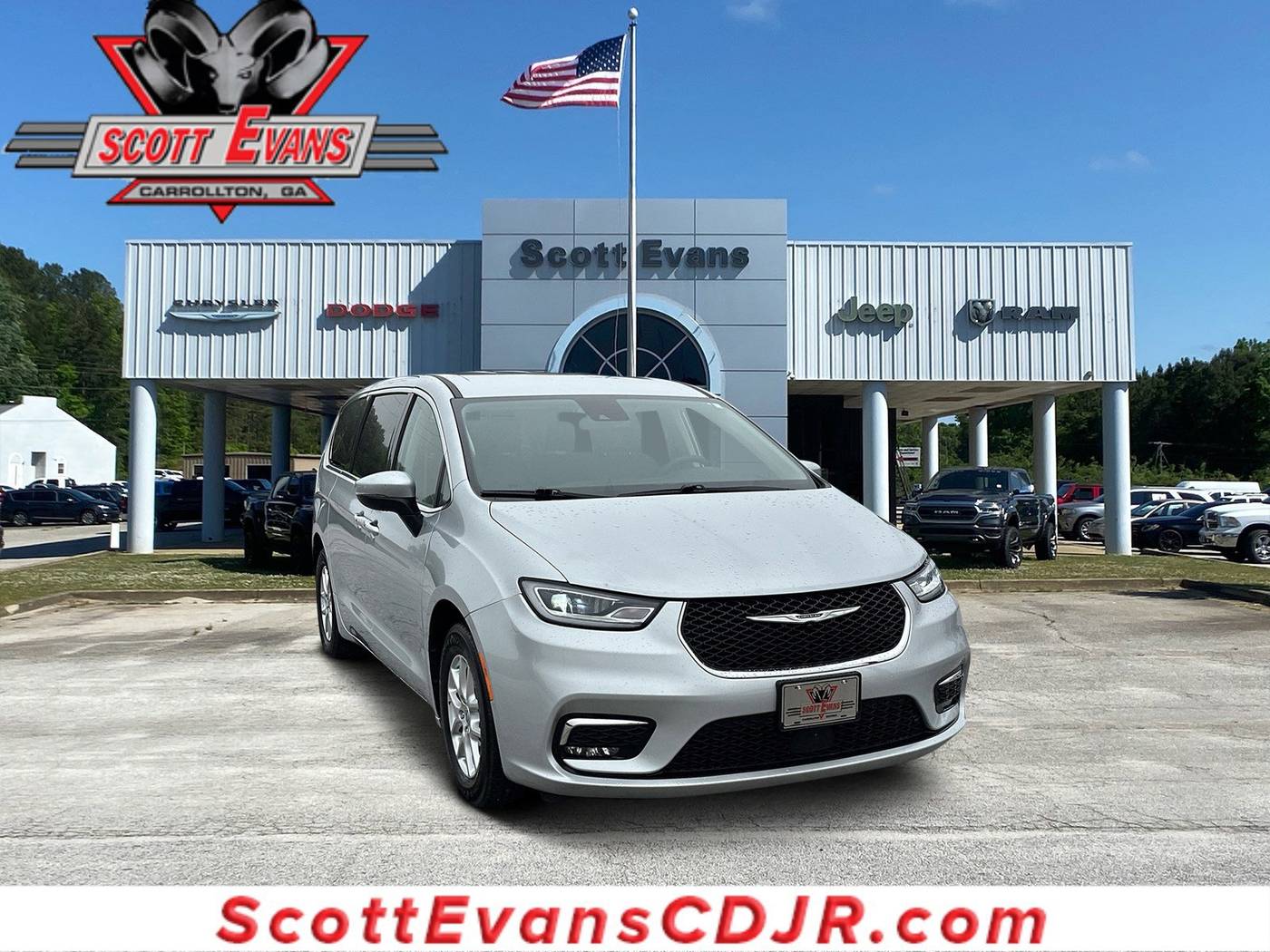 2023 Chrysler Pacifica Touring L — Minivan — 60,676 mi — Carrollton, GA