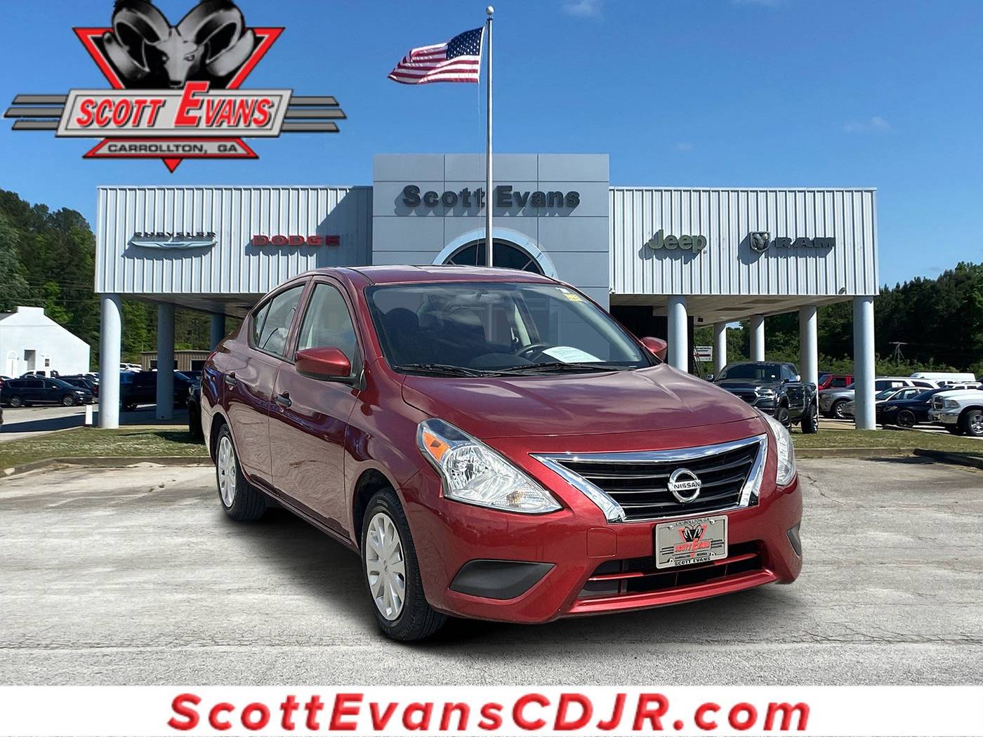2017 Nissan Versa 1.6 S Plus — Sedan — 47,358 mi — Carrollton, GA