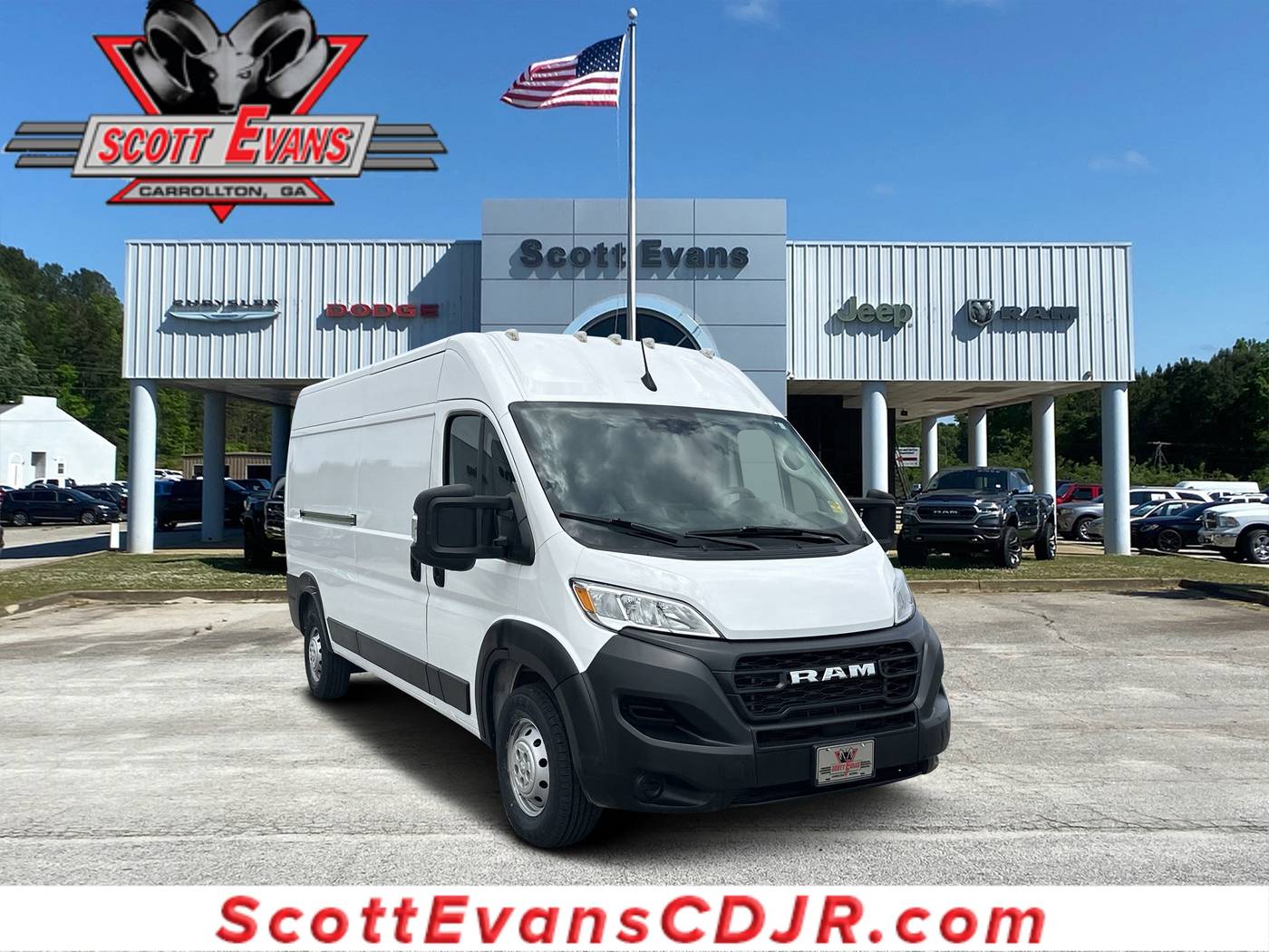 2023 Ram ProMaster Cargo Van 2500 — Cargo Van — 64,397 mi — Carrollton, GA