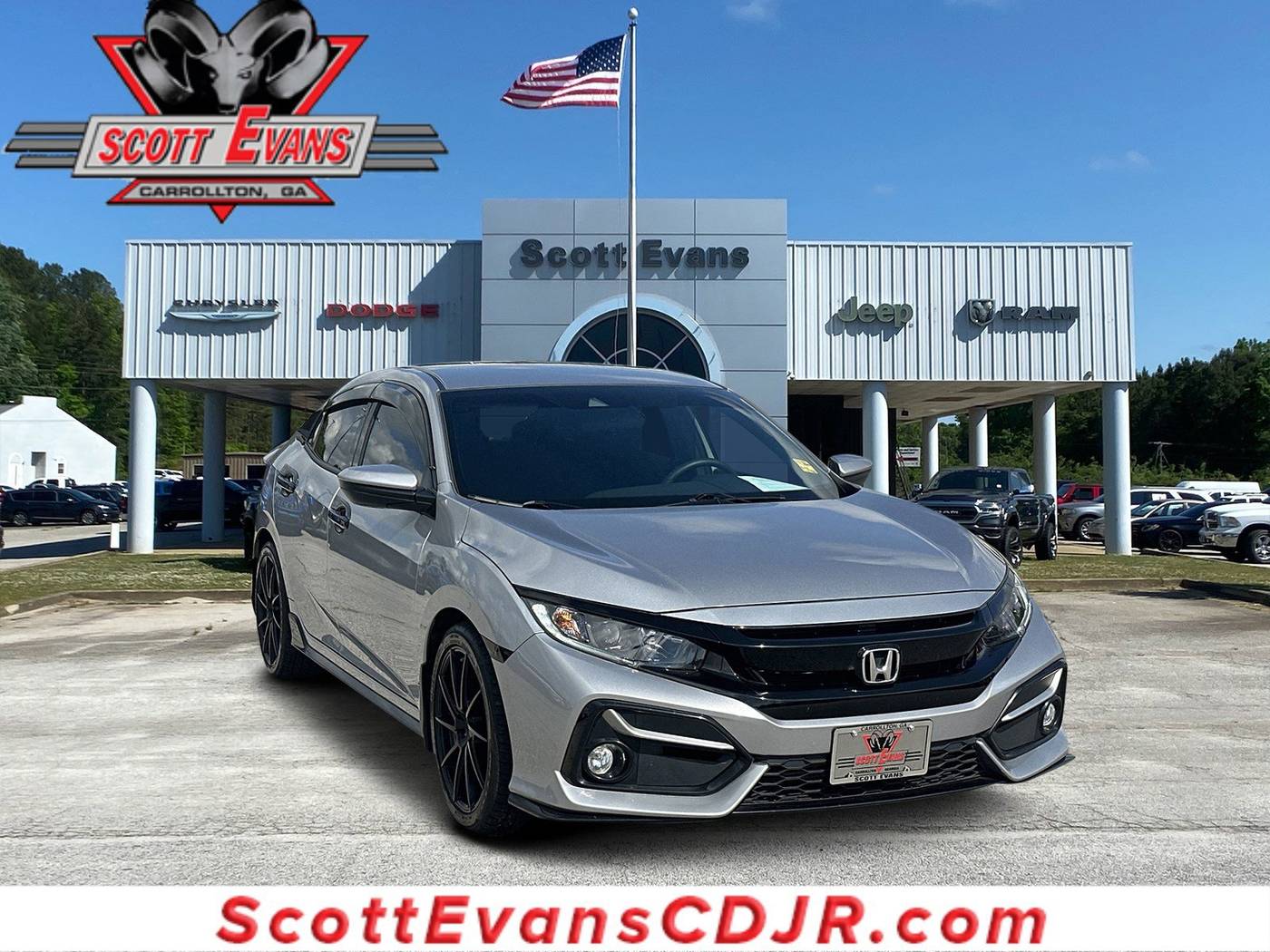 2021 Honda Civic Sport — Hatchback — 64,734 mi — Carrollton, GA