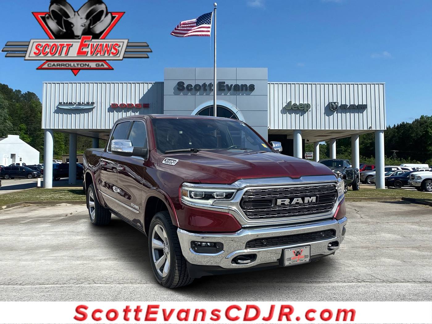2022 Ram 1500 Limited — Pickup Truck — 48,602 mi — Carrollton, GA