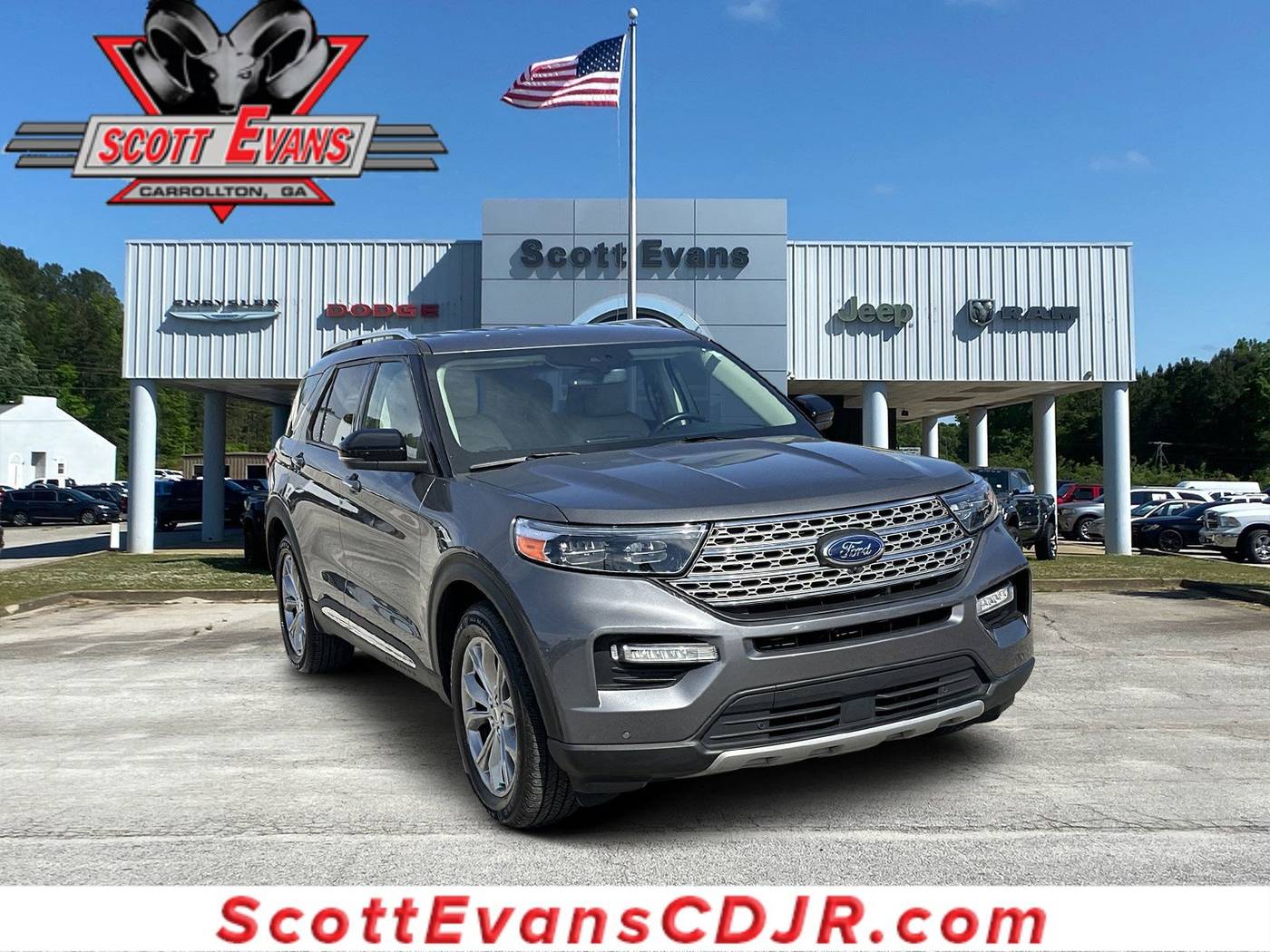 2022 Ford Explorer Limited — SUV — 64,176 mi — Carrollton, GA