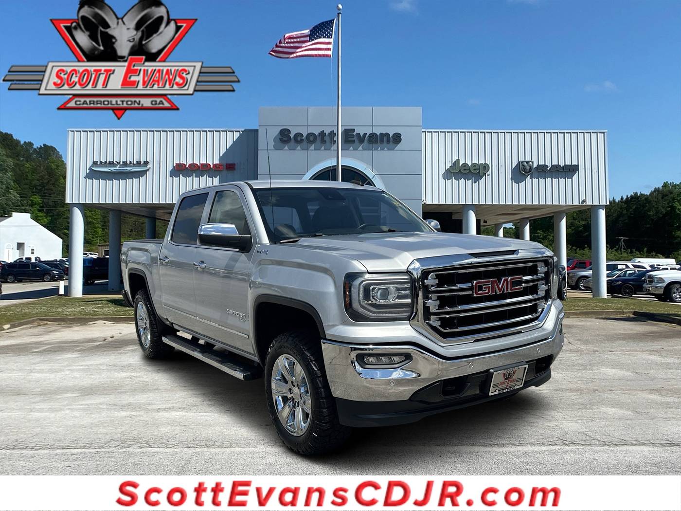 2018 GMC Sierra 1500 SLT — Pickup Truck — 81,927 mi — Carrollton, GA