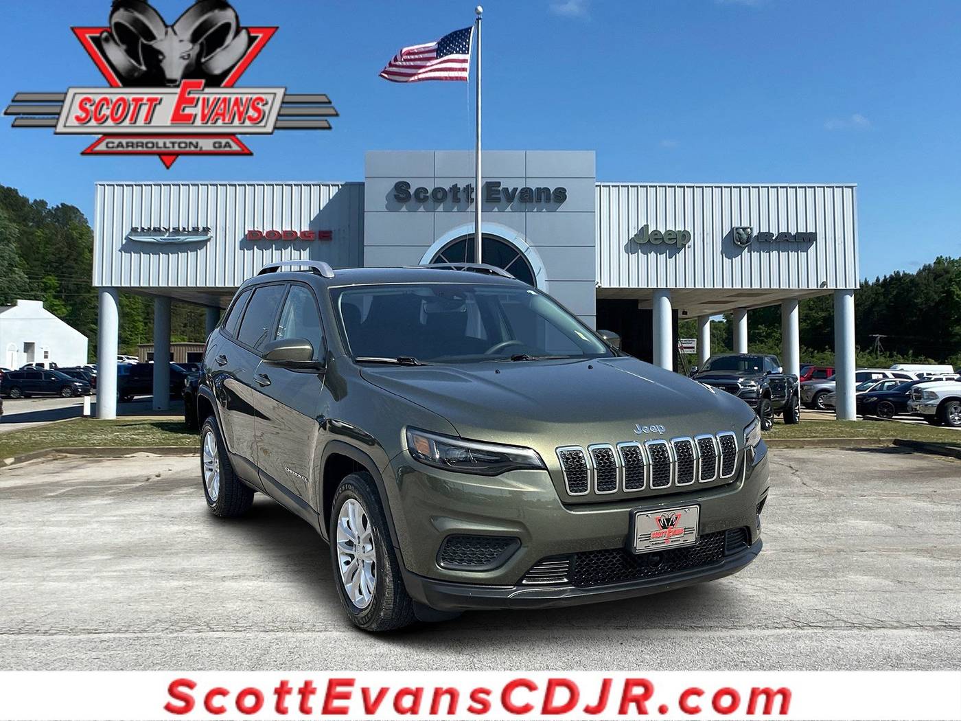2021 Jeep Cherokee Latitude — SUV — 22,977 mi — Carrollton, GA