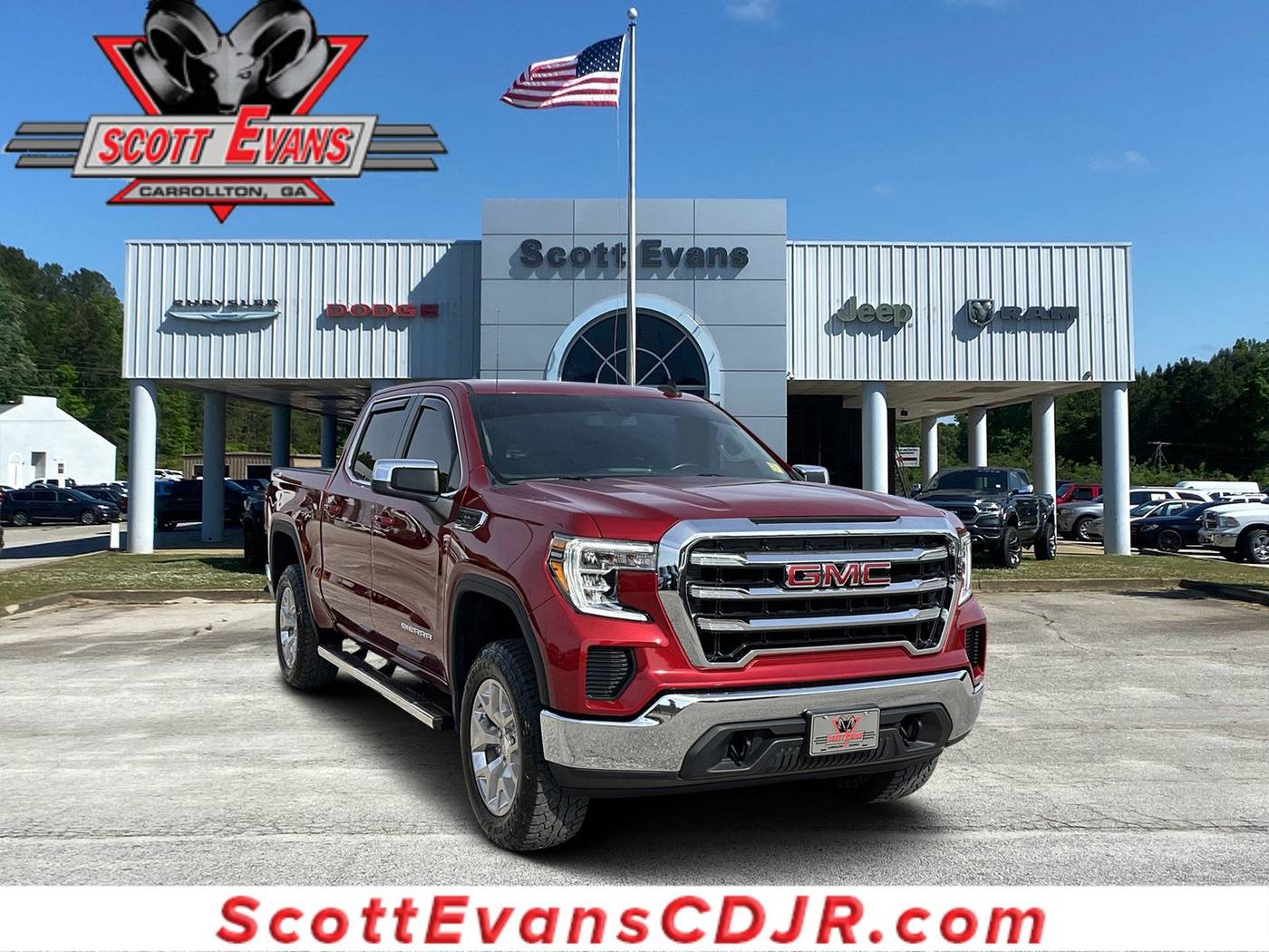 2021 GMC Sierra 1500 SLE — Pickup Truck — 70,054 mi — Carrollton, GA