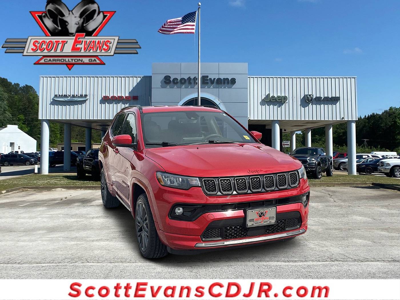 2023 Jeep Compass (RED) Edition — SUV — 52,547 mi — Carrollton, GA