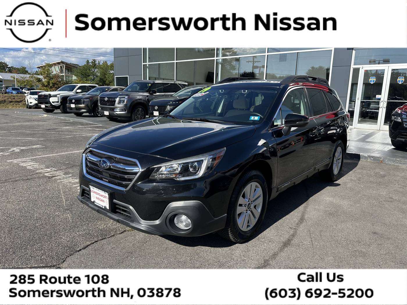 2019 Subaru Outback 2.5i Premium — SUV — 63,070 mi — Somersworth, NH