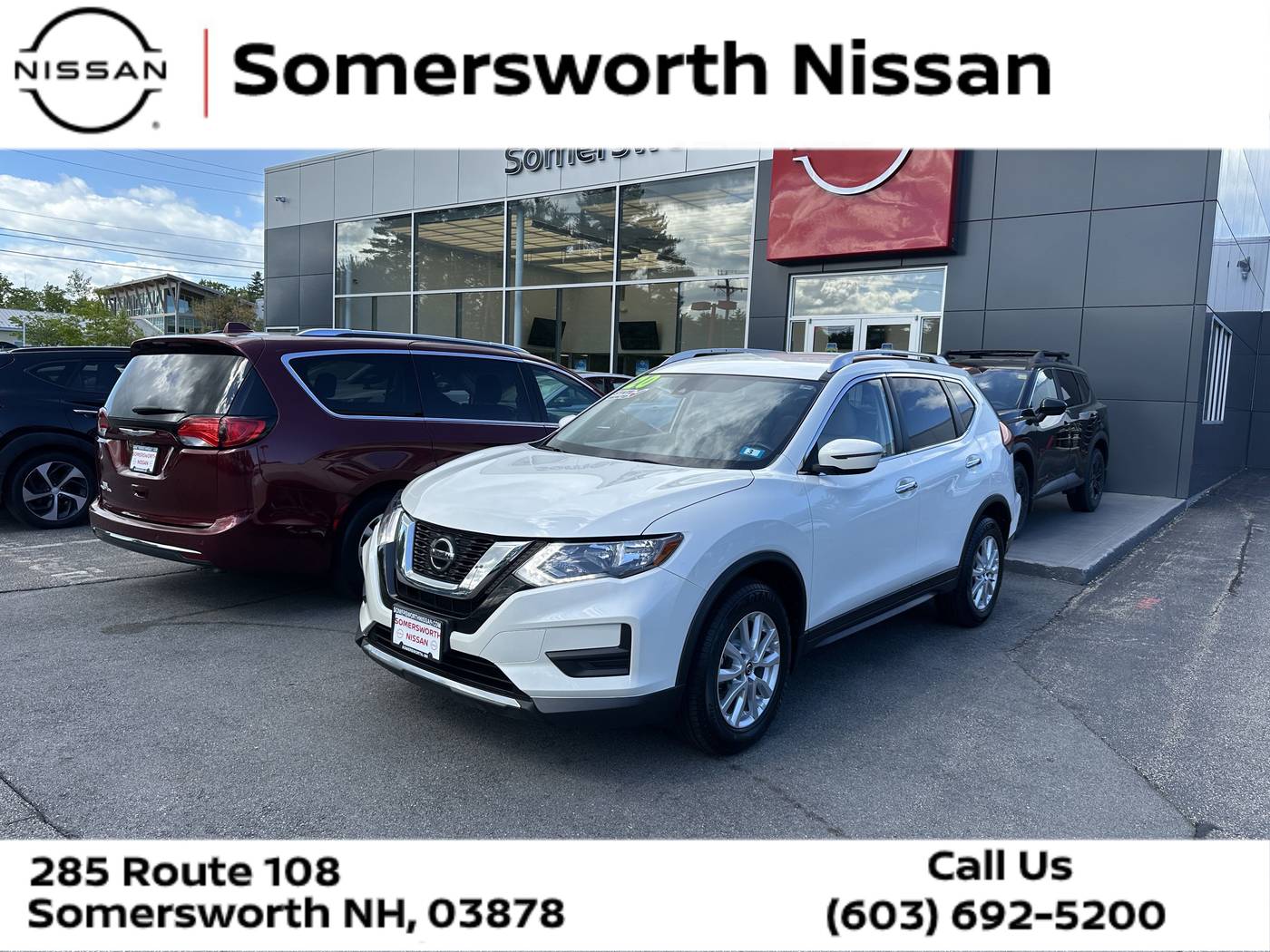 2020 Nissan Rogue SV — SUV — 87,490 mi — Somersworth, NH