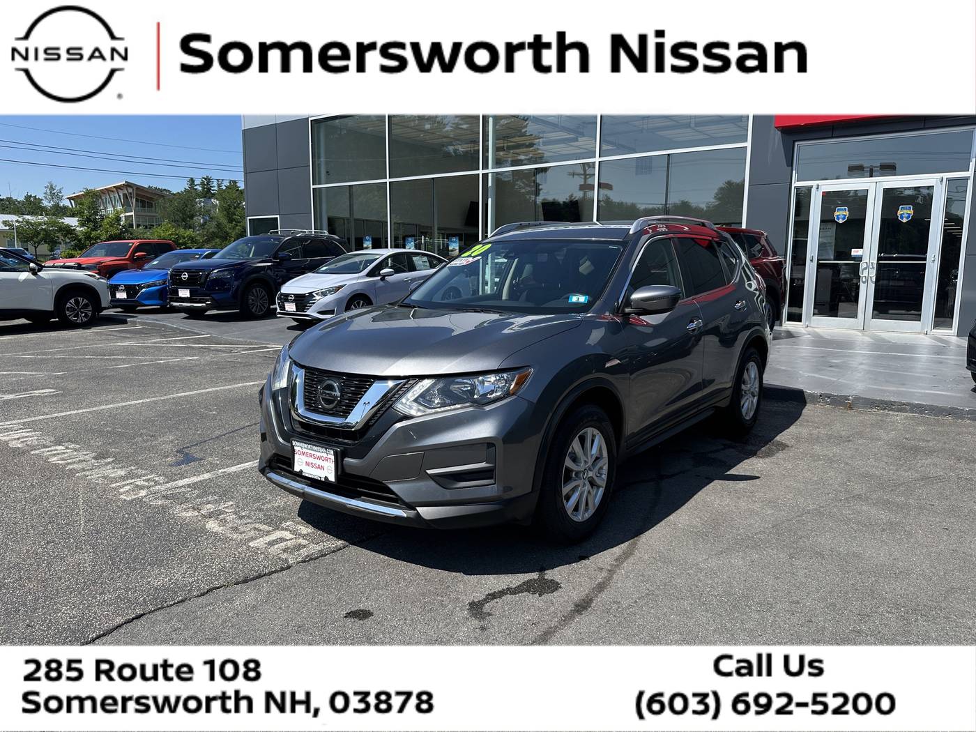 2020 Nissan Rogue SV — SUV — 86,345 mi — Somersworth, NH