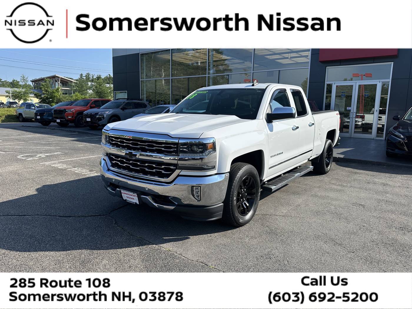 2018 Chevrolet Silverado 1500 LTZ — Pickup Truck — 37,179 mi — Somersworth, NH