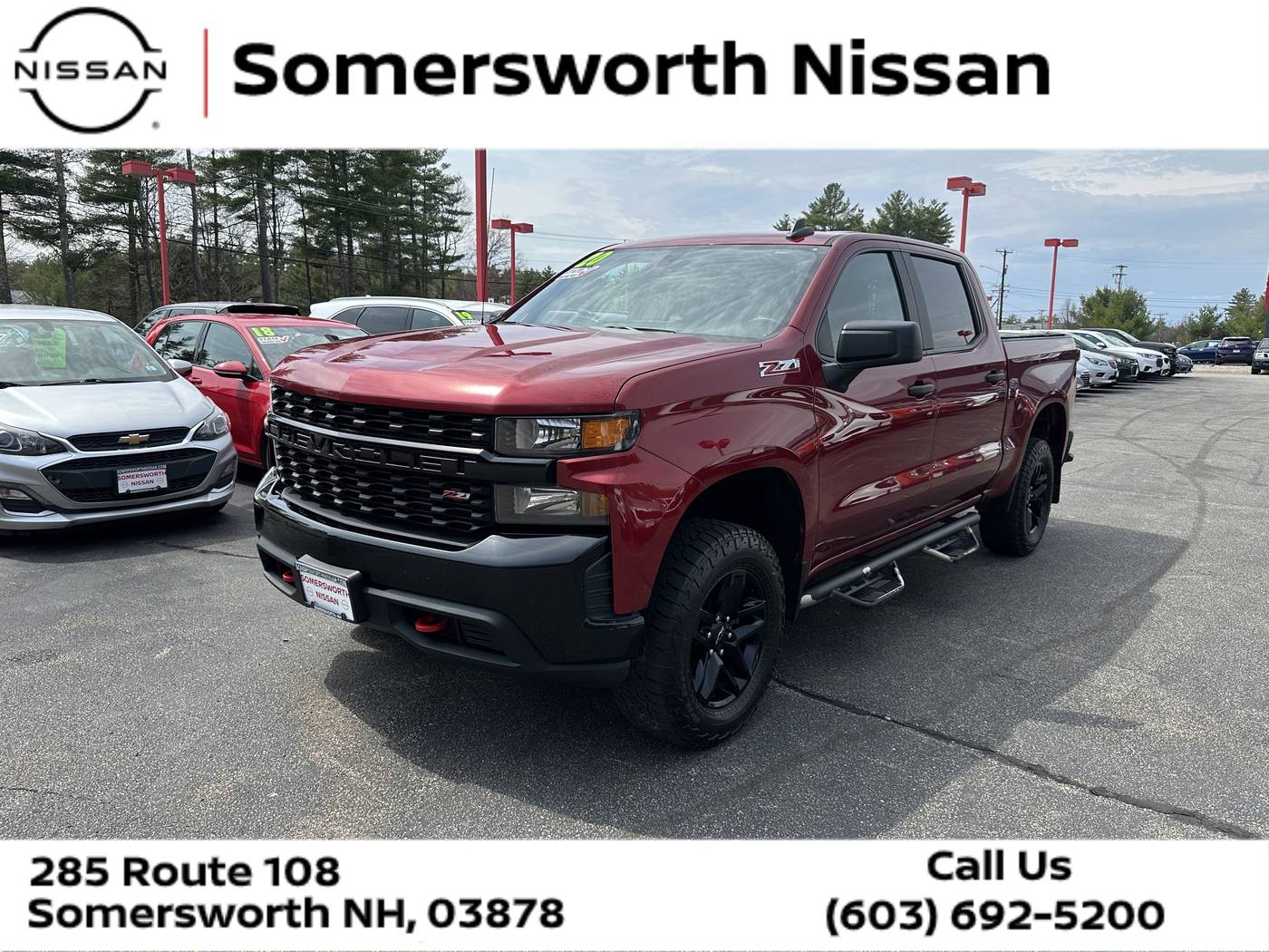 2020 Chevrolet Silverado 1500 Custom Trail Boss — Pickup Truck — 62,395 mi — Somersworth, NH