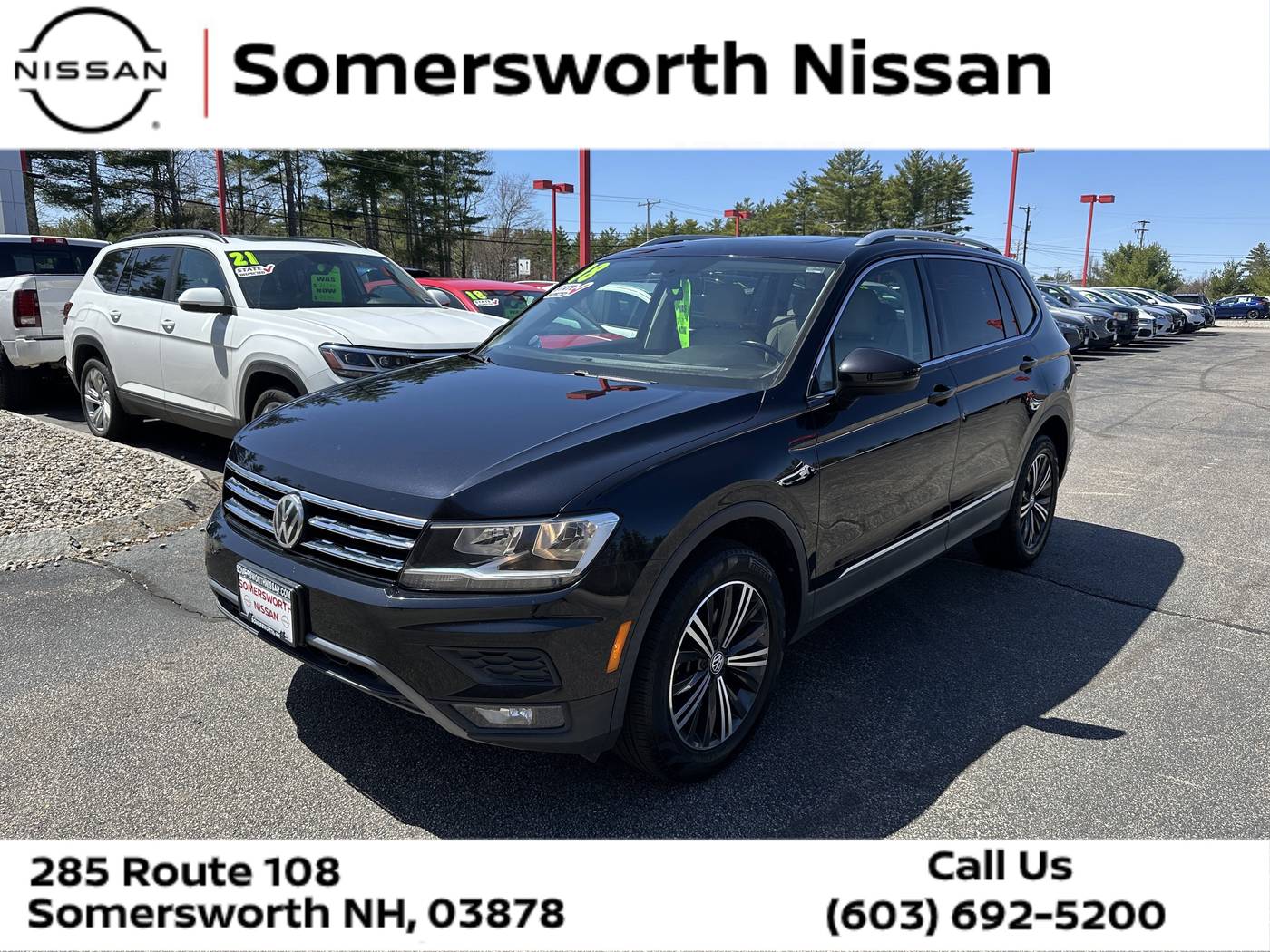 2018 Volkswagen Tiguan SEL — SUV — 64,988 mi — Somersworth, NH