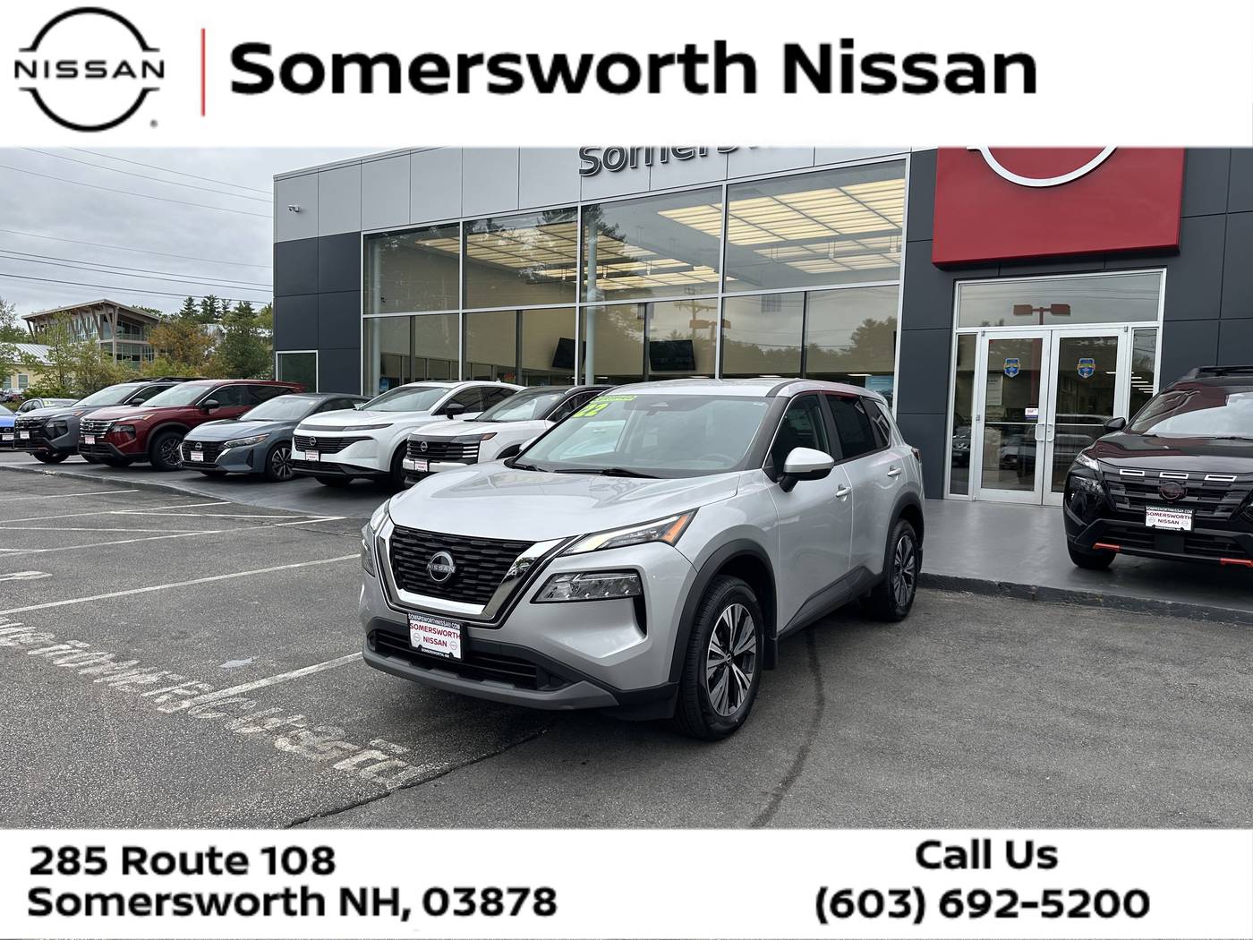 2022 Nissan Rogue SV — SUV — 25,502 mi — Somersworth, NH