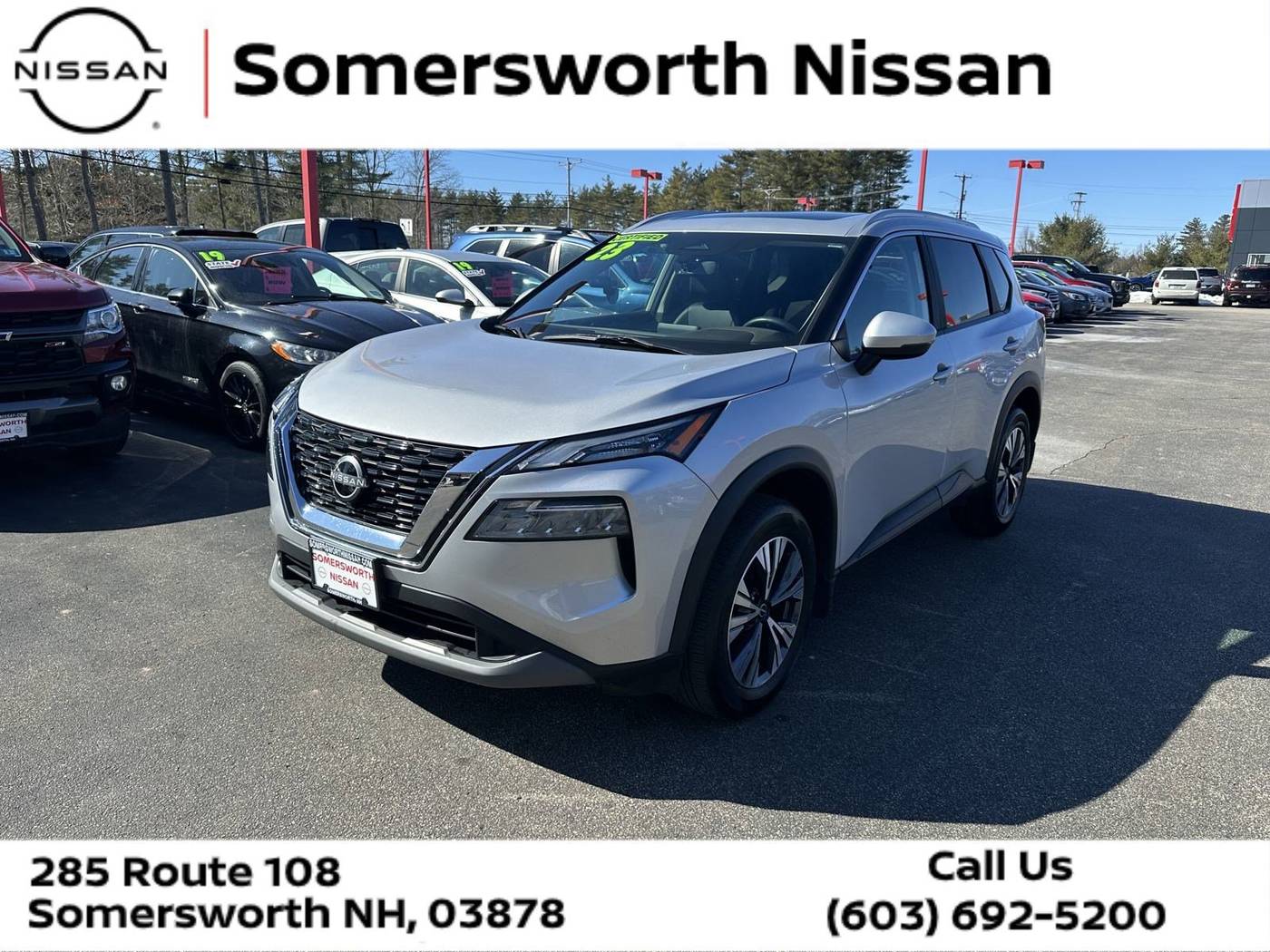2023 Nissan Rogue SV — SUV — 26,461 mi — Somersworth, NH