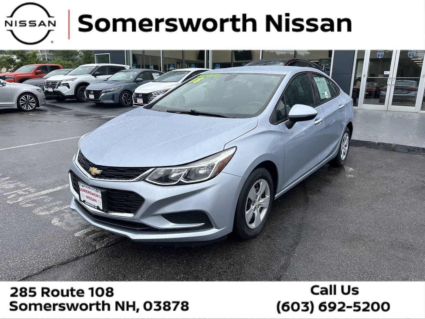 2018 Chevrolet Cruze LS — Sedan — 29,552 mi — Somersworth, NH