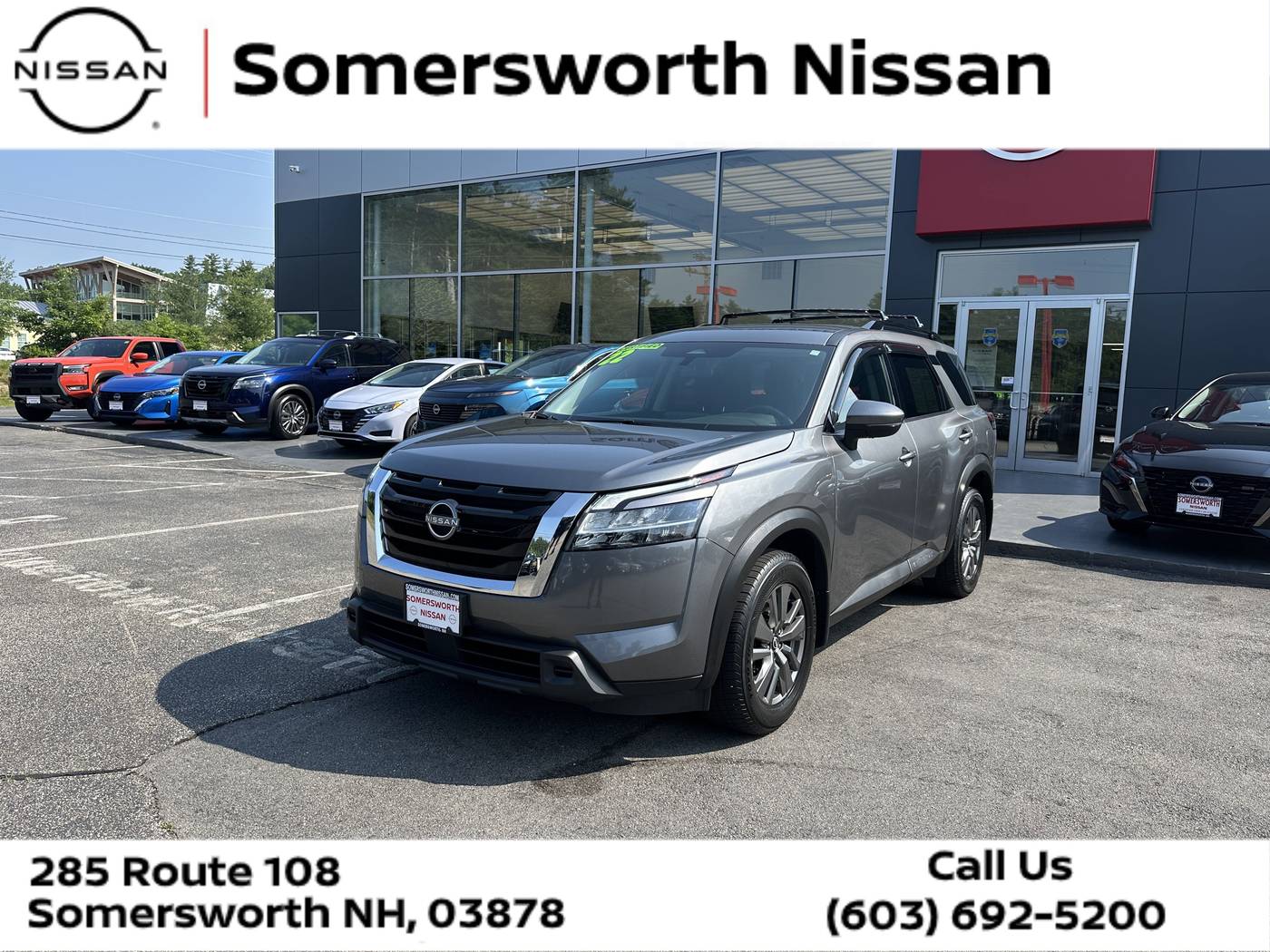 2022 Nissan Pathfinder SV — SUV — 24,720 mi — Somersworth, NH
