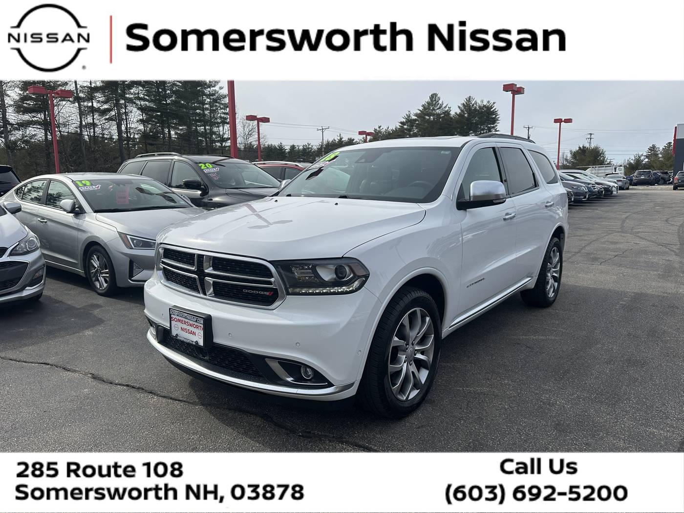 2018 Dodge Durango Citadel Anodized Platinum — SUV — 79,275 mi — Somersworth, NH