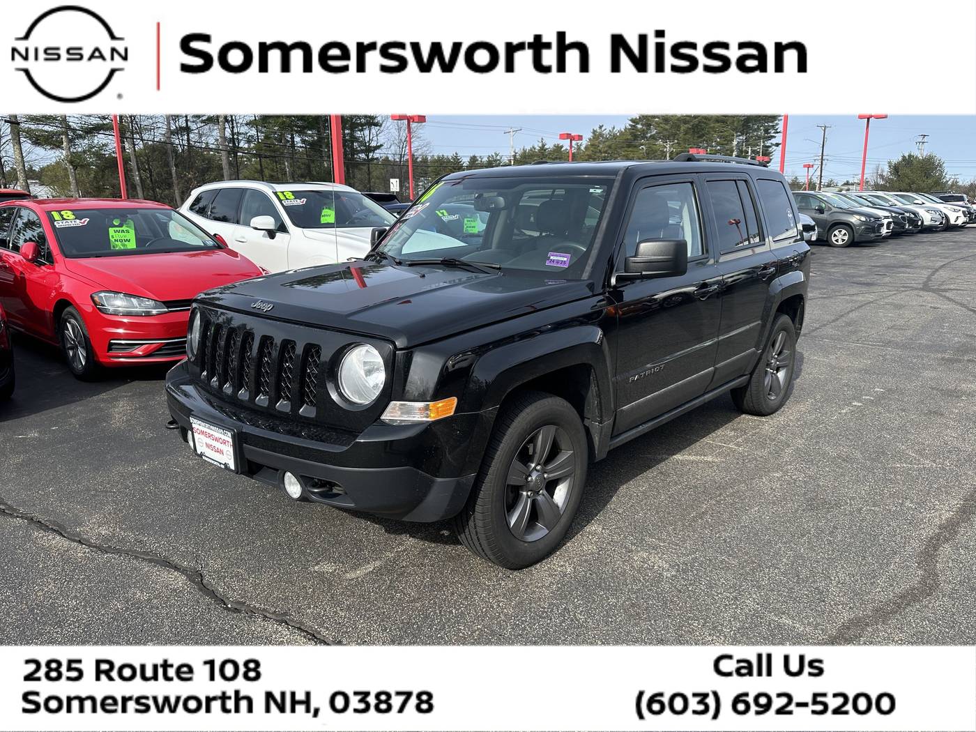 2016 Jeep Patriot Sport SE — SUV — 90,554 mi — Somersworth, NH