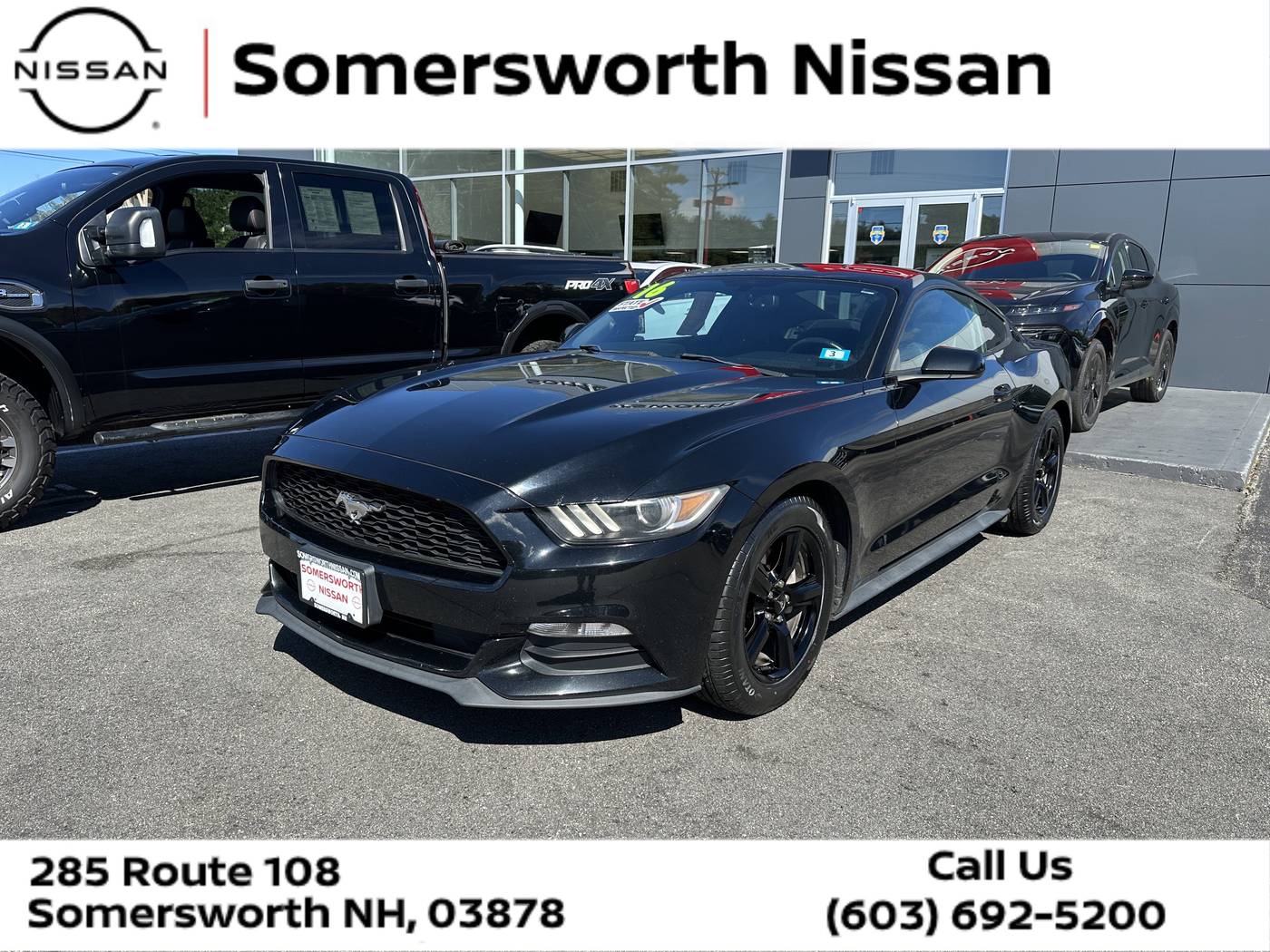 2016 Ford Mustang V6 — Coupe — 84,536 mi — Somersworth, NH