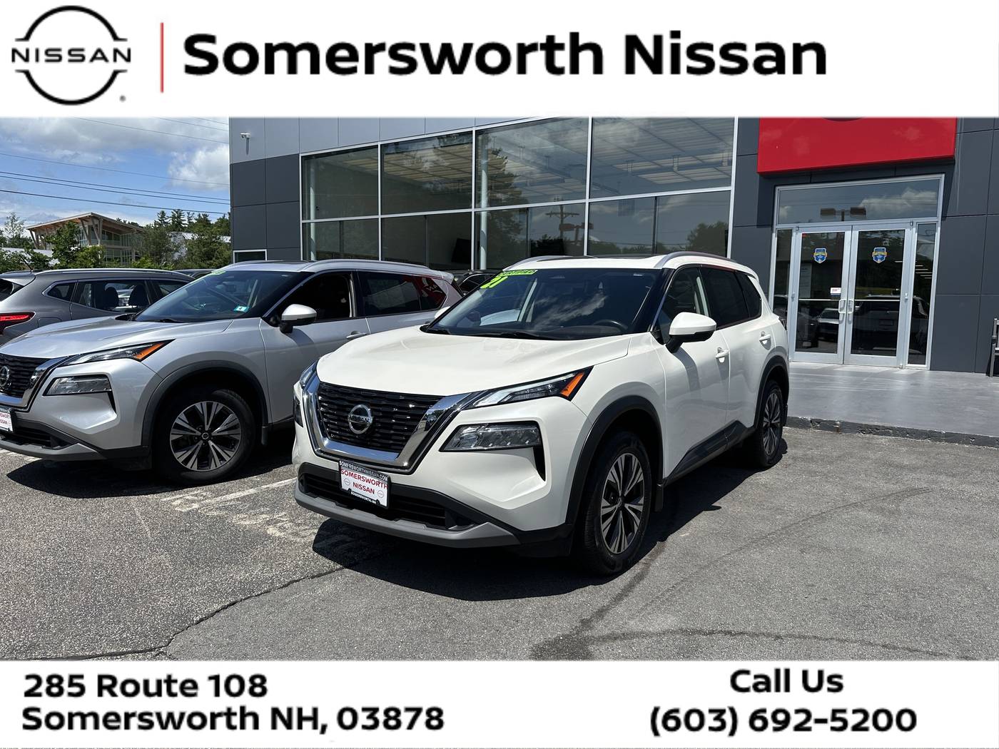 2021 Nissan Rogue SV — SUV — 35,717 mi — Somersworth, NH
