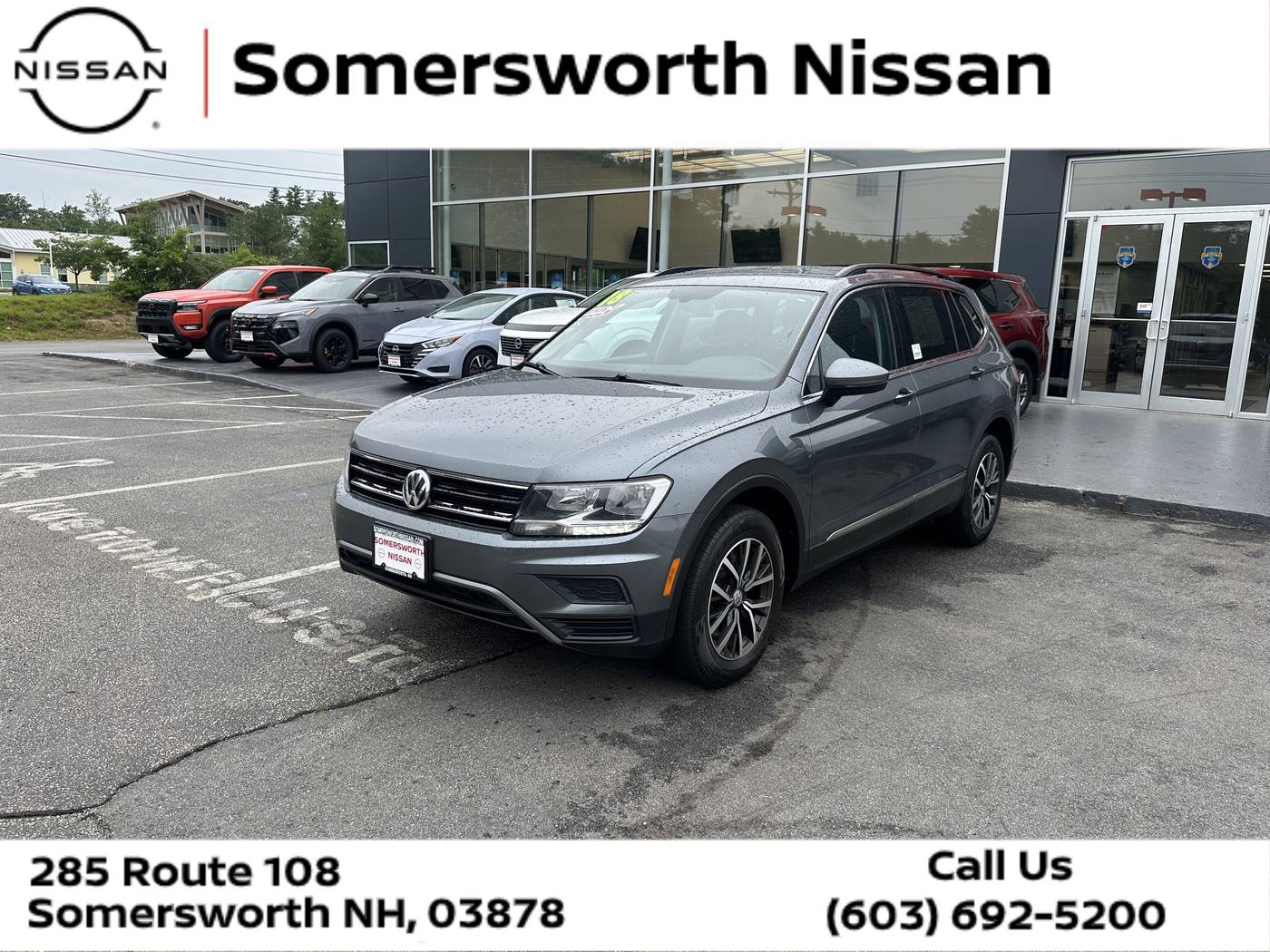 2018 Volkswagen Tiguan SEL — SUV — 78,660 mi — Somersworth, NH