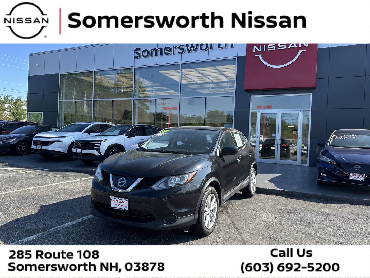 2019 Nissan Rogue Sport S — SUV — 81,911 mi — Somersworth, NH