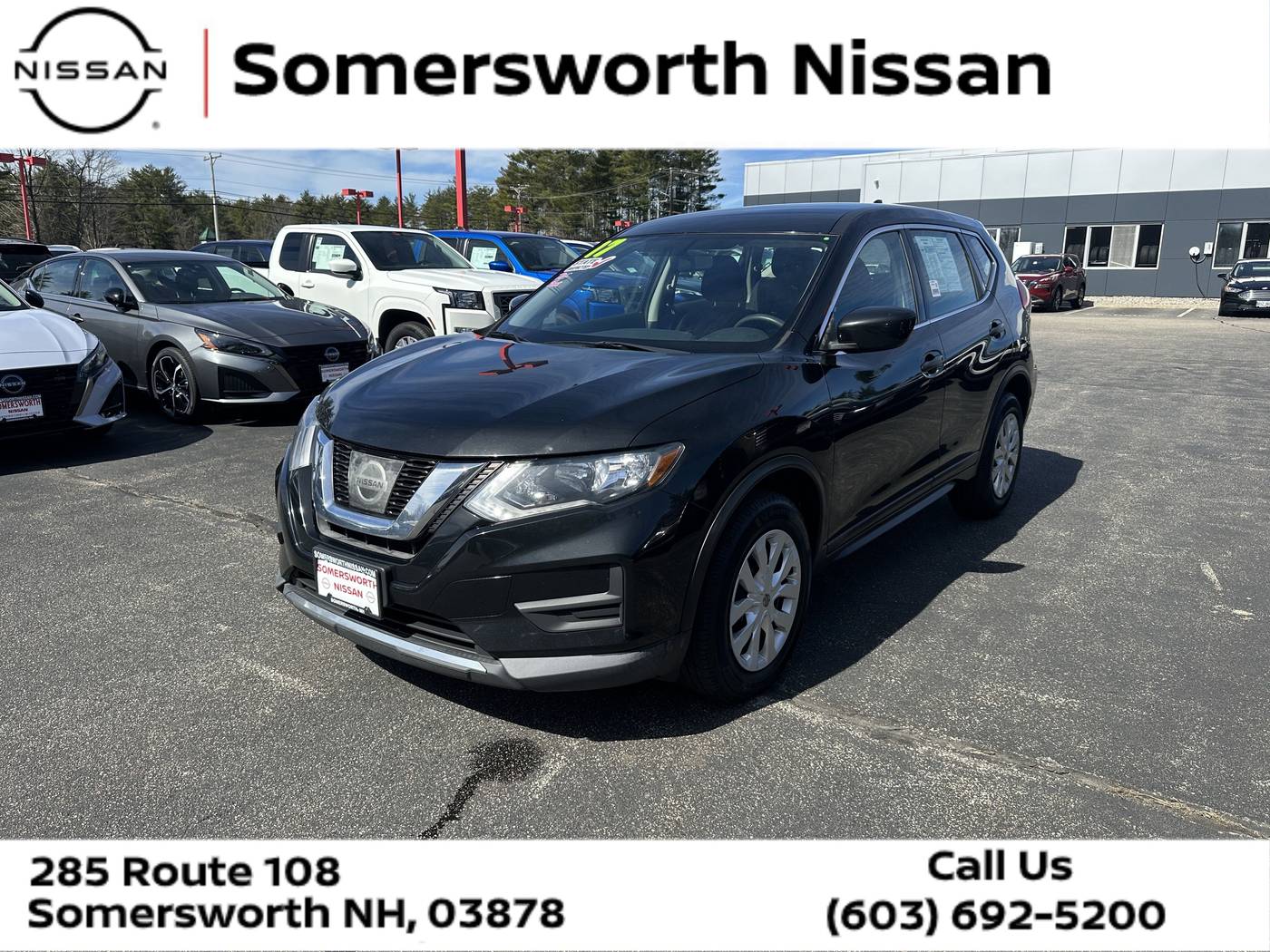 2017 Nissan Rogue S — SUV — 97,865 mi — Somersworth, NH