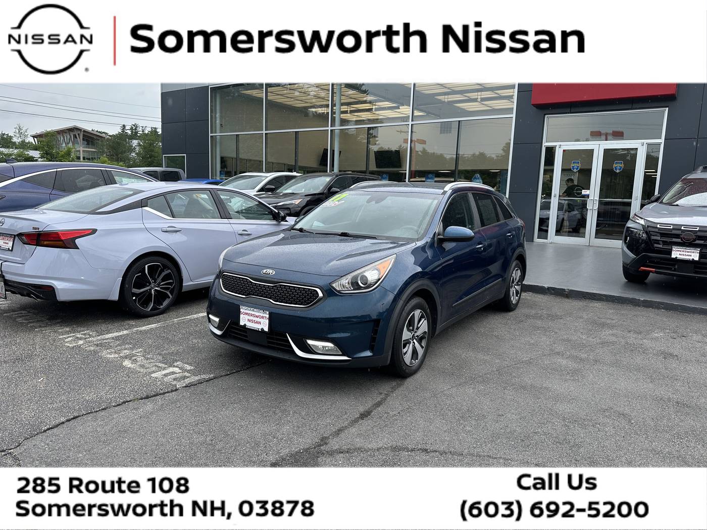 2017 Kia Niro Hybrid LX — SUV — 96,603 mi — Somersworth, NH