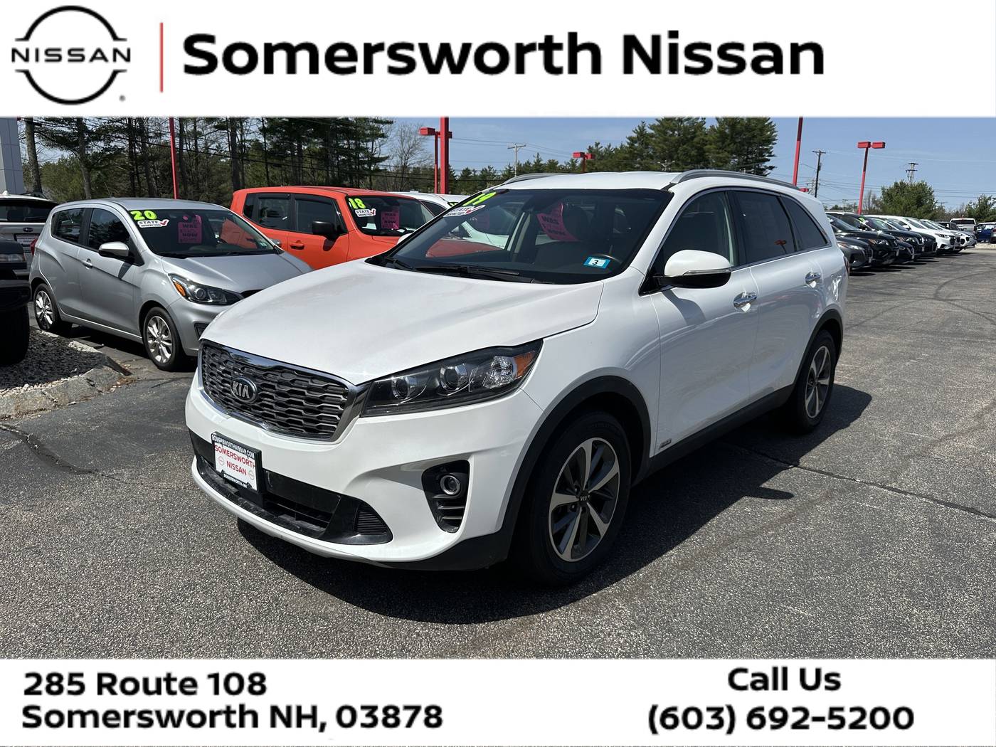 2019 Kia Sorento EX V6 — SUV — 98,018 mi — Somersworth, NH