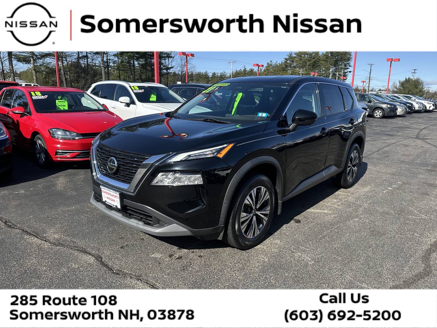2021 Nissan Rogue SV — SUV — 59,936 mi — Somersworth, NH